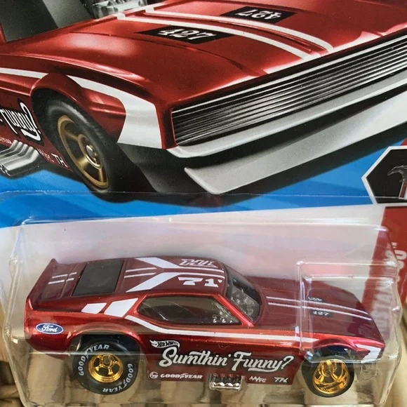 Hot Wheels 2025 Case H Super Treasure Hunt STH '71 Mustang Funny